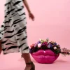 Vase Lips Pink 28cm