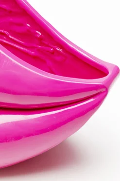 Vase Lips Pink 28cm