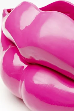 Vase Lips Pink 28cm
