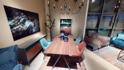 Vase Marvelous Duo Blau 42cm