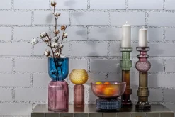 Vase Marvelous Duo Gelb Lila 31cm