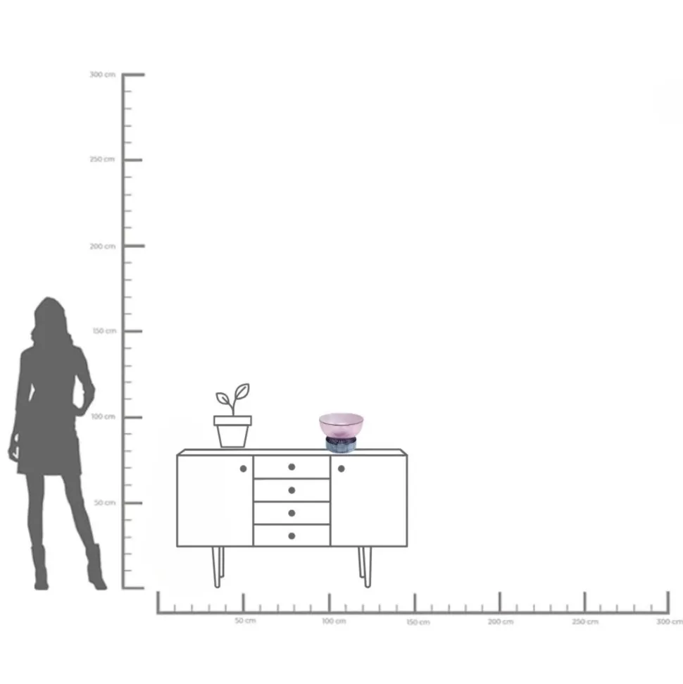 Vase Marvelous Duo Rot Blau 21