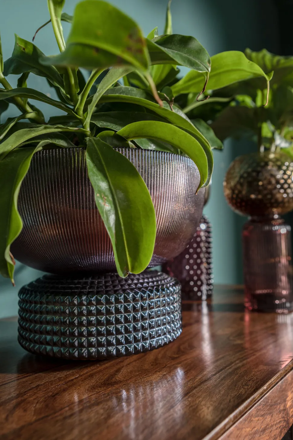 Vase Marvelous Duo Rot Blau 21