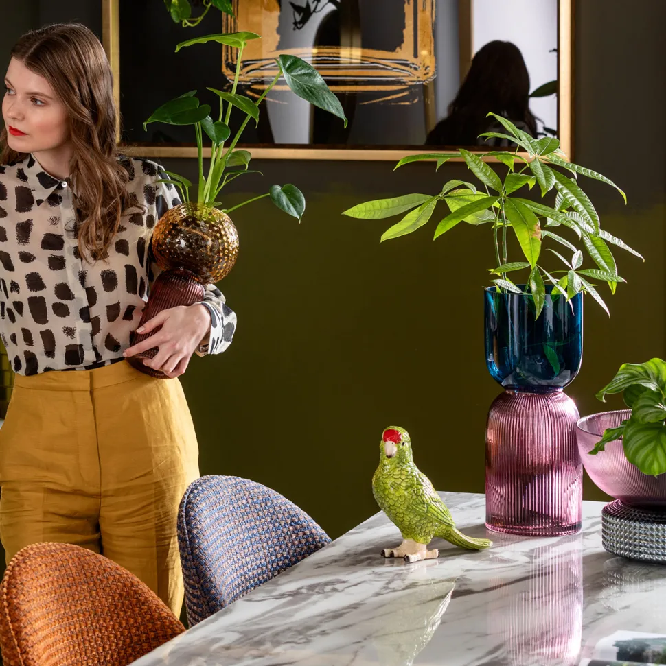 Vase Marvelous Duo Rot Blau 21