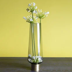 Vase Noble Ring Grau 40cm