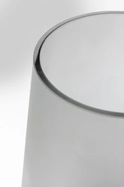Vase Noble Ring Grau Matt 26cm