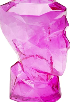 Vase Prisma Face Pink 30cm