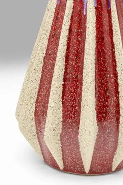 Vase Tic Tac Rot 24cm
