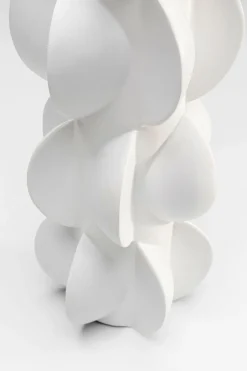 Vase Viento Weiß 35cm