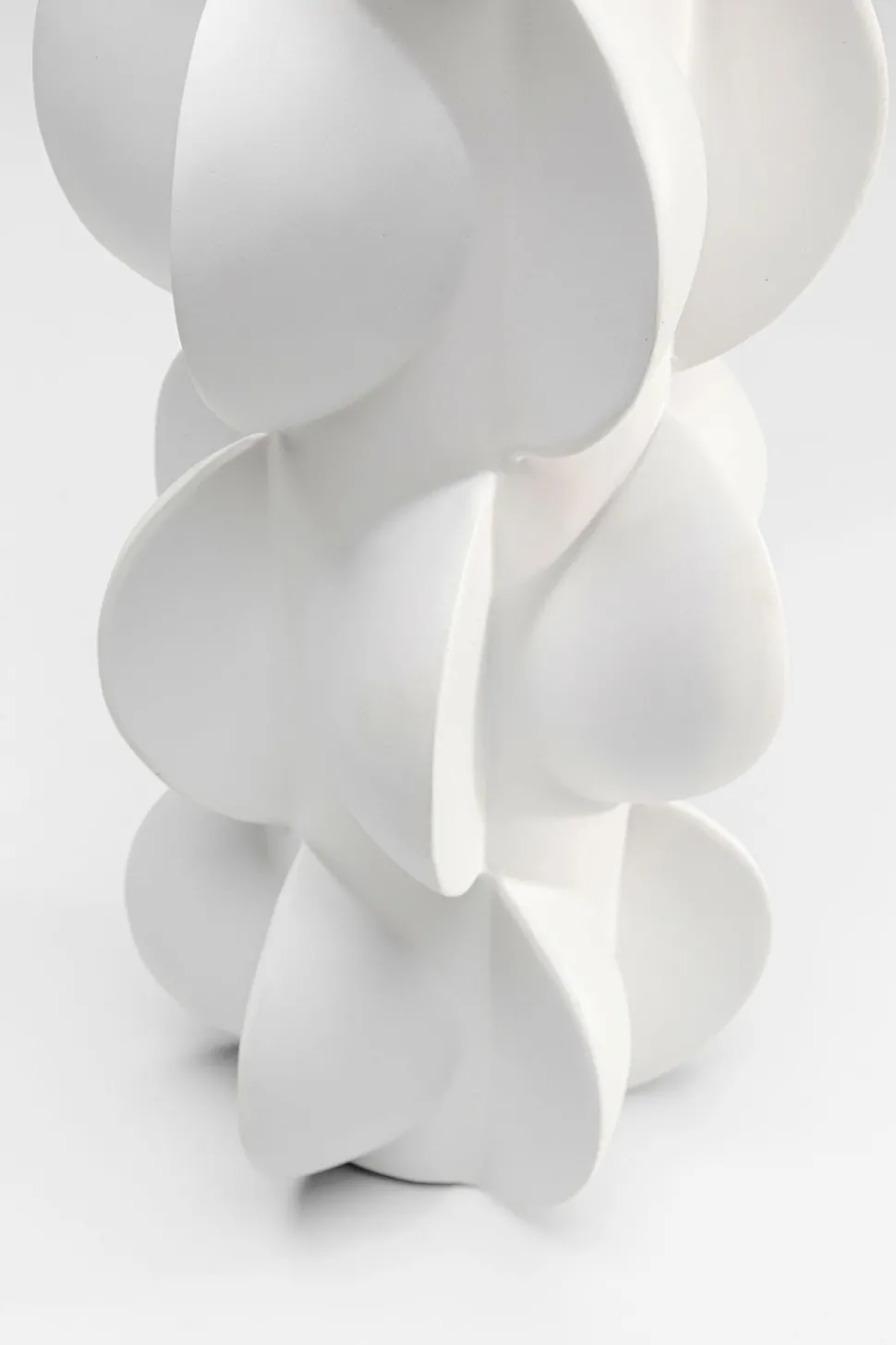 Vase Viento Weiß 35cm