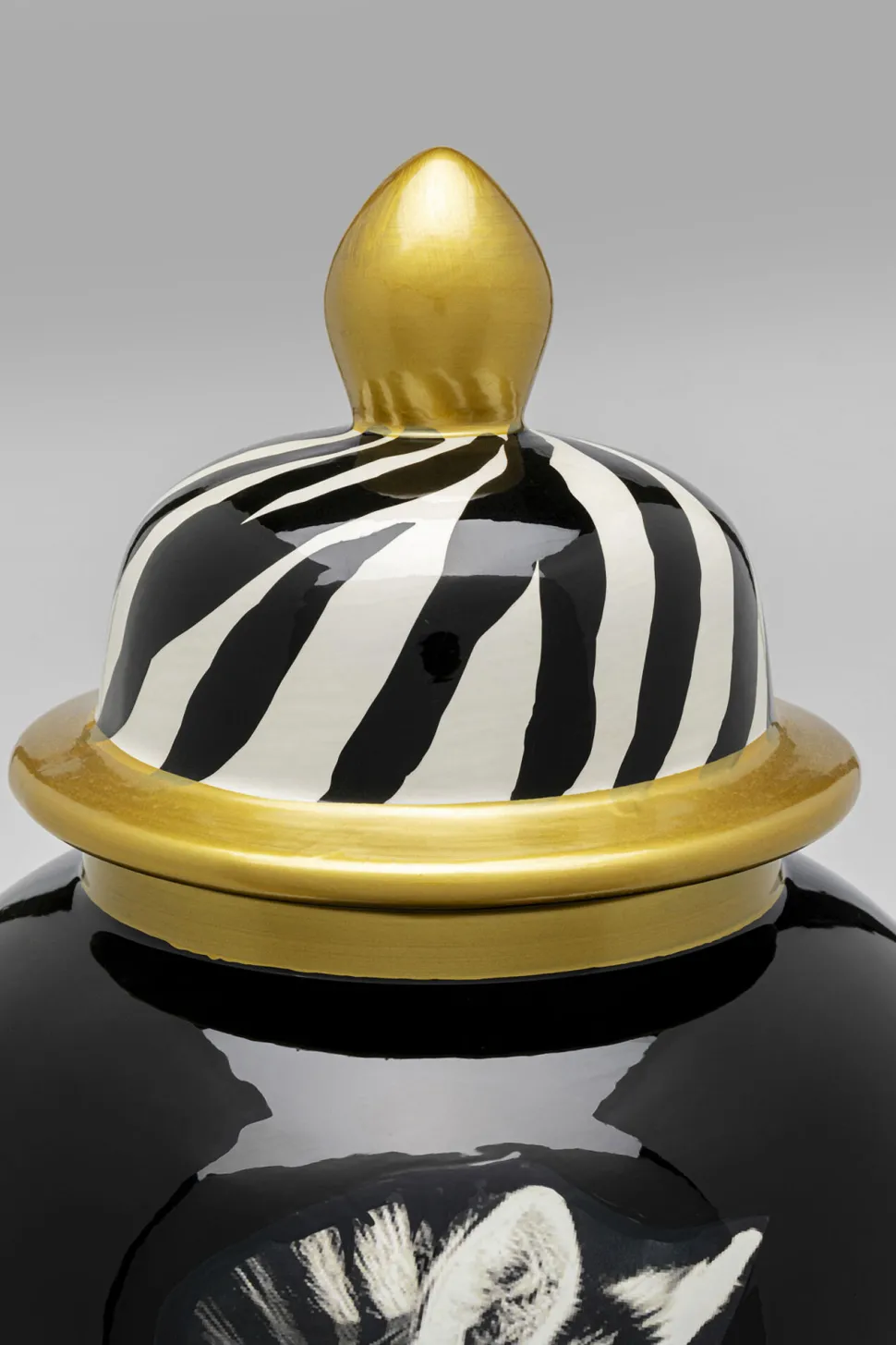 Vase Zebra Face 38cm