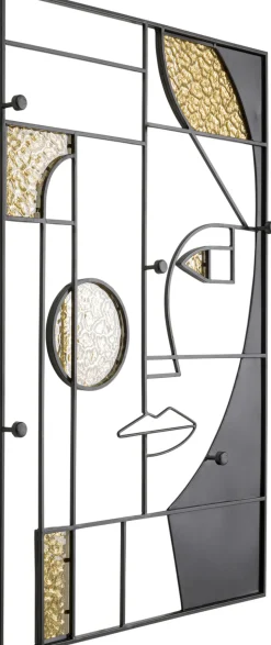 Wandgarderobe Art Girl Face 60x90cm