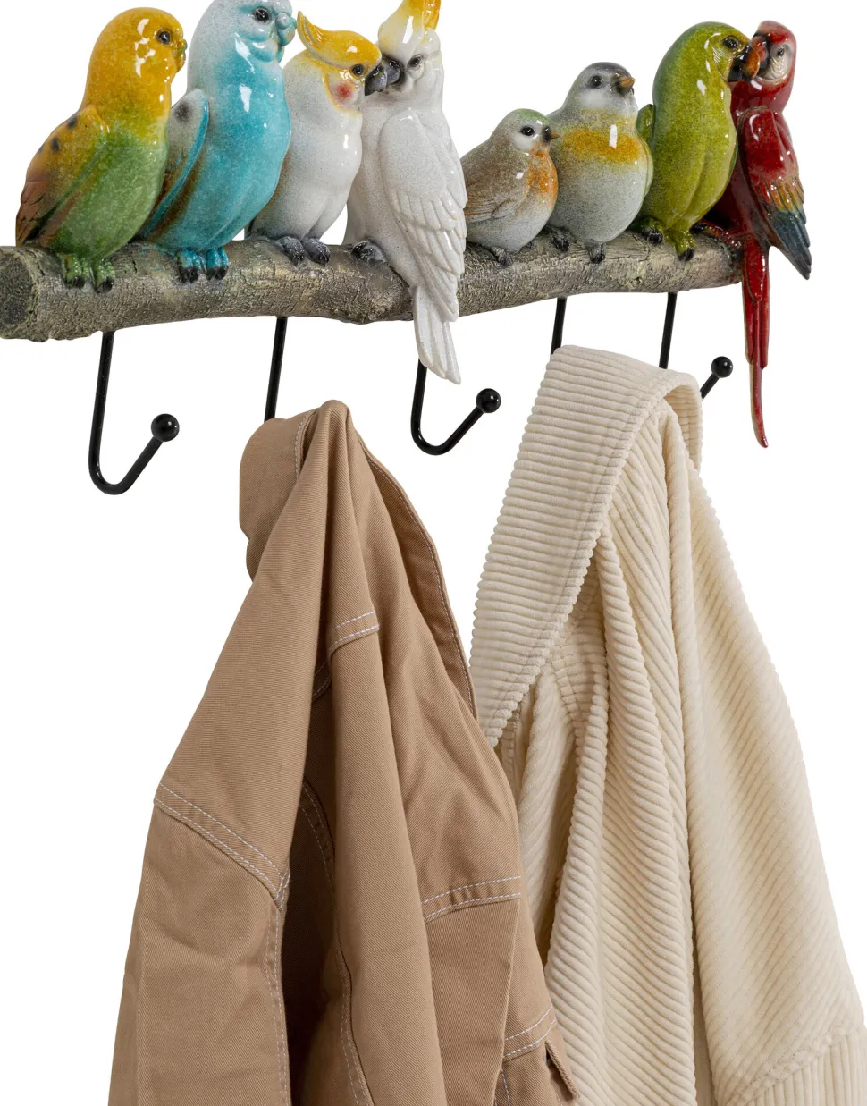 Wandgarderobe Exotic Birds