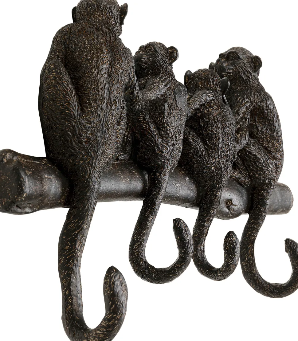 Wandgarderobe Monkey Family 38cm