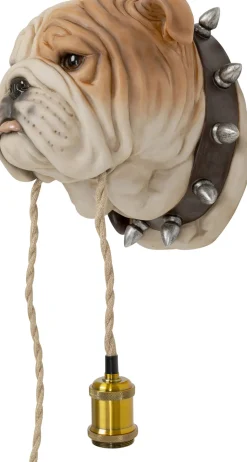 Wandleuchte Animal Dog Head 25cm