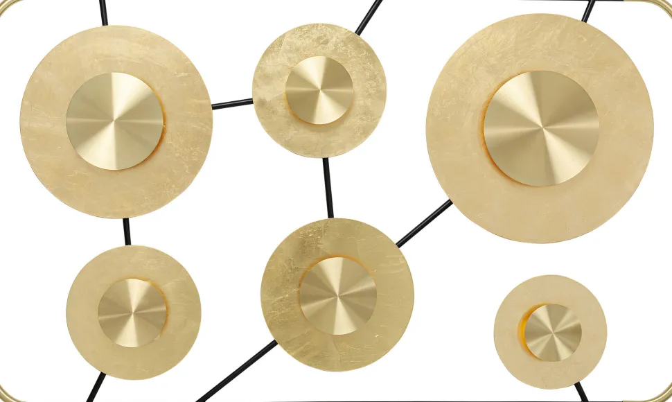 Wandleuchte Disc 6er