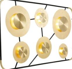 Wandleuchte Disc 6er