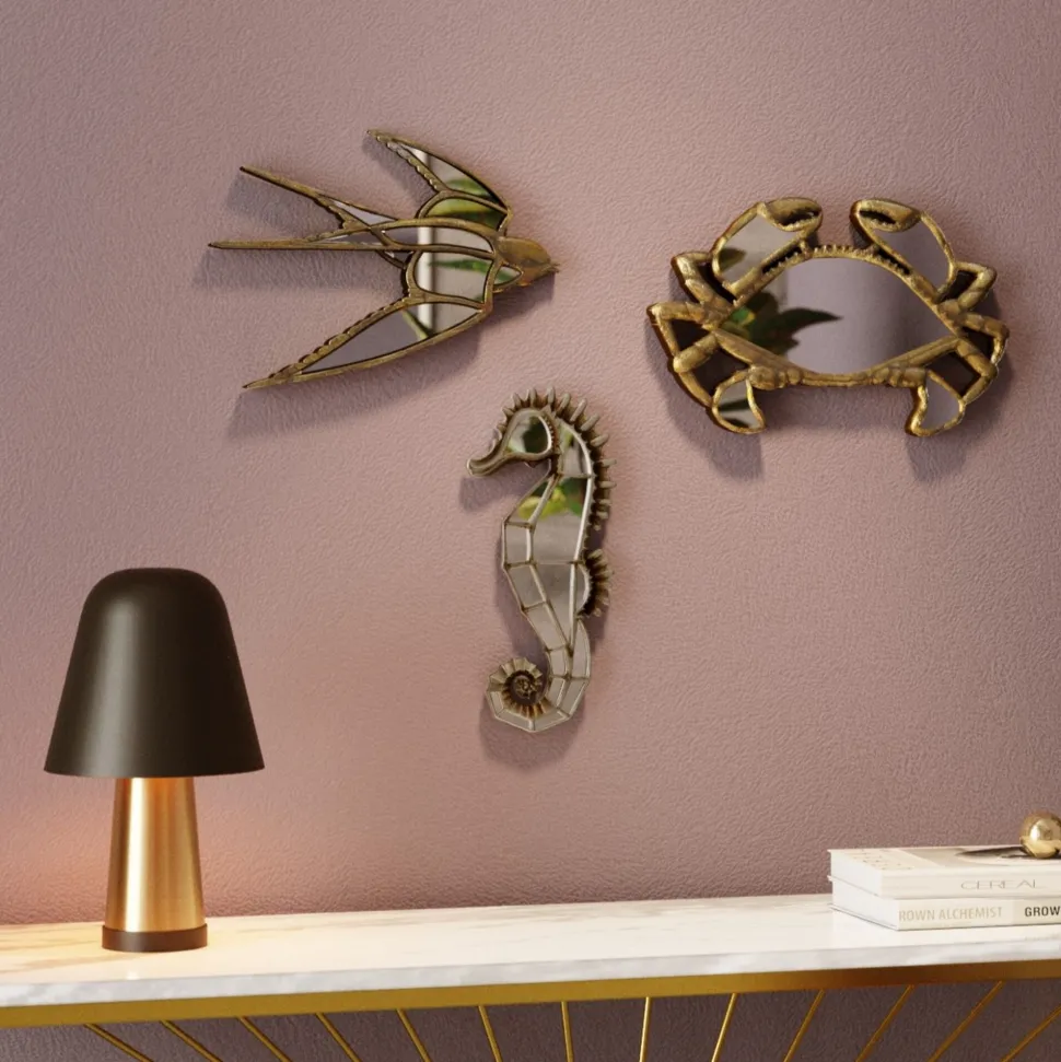 Wandobjekt Swallow Mirror 37x25cm