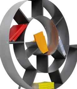 Wandregal Snail Silver grau