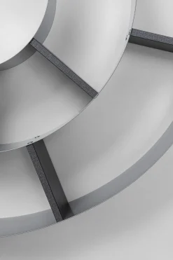 Wandregal Snail Silver grau