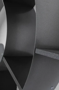 Wandregal Snail Silver grau