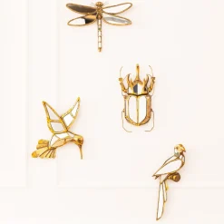 Wandschmuck Beetle Mirror 25x39cm