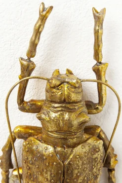 Wandschmuck Longicorn Beetle Gold