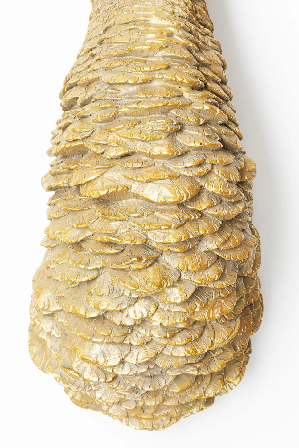 Wandschmuck Ostrich Gold 19x72cm