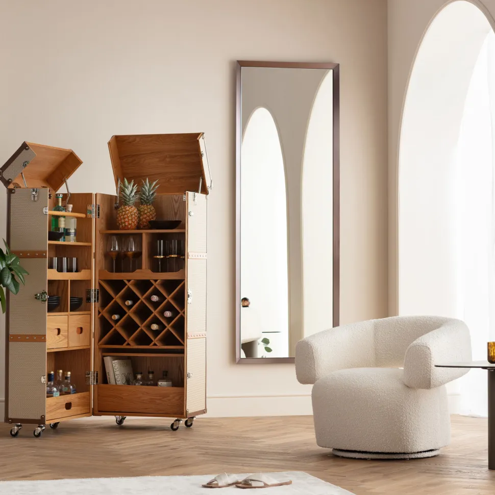 Wandspiegel Arezzo Coffee 70x200cm