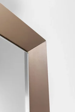 Wandspiegel Arezzo Coffee Trapez 65(45)x160cm