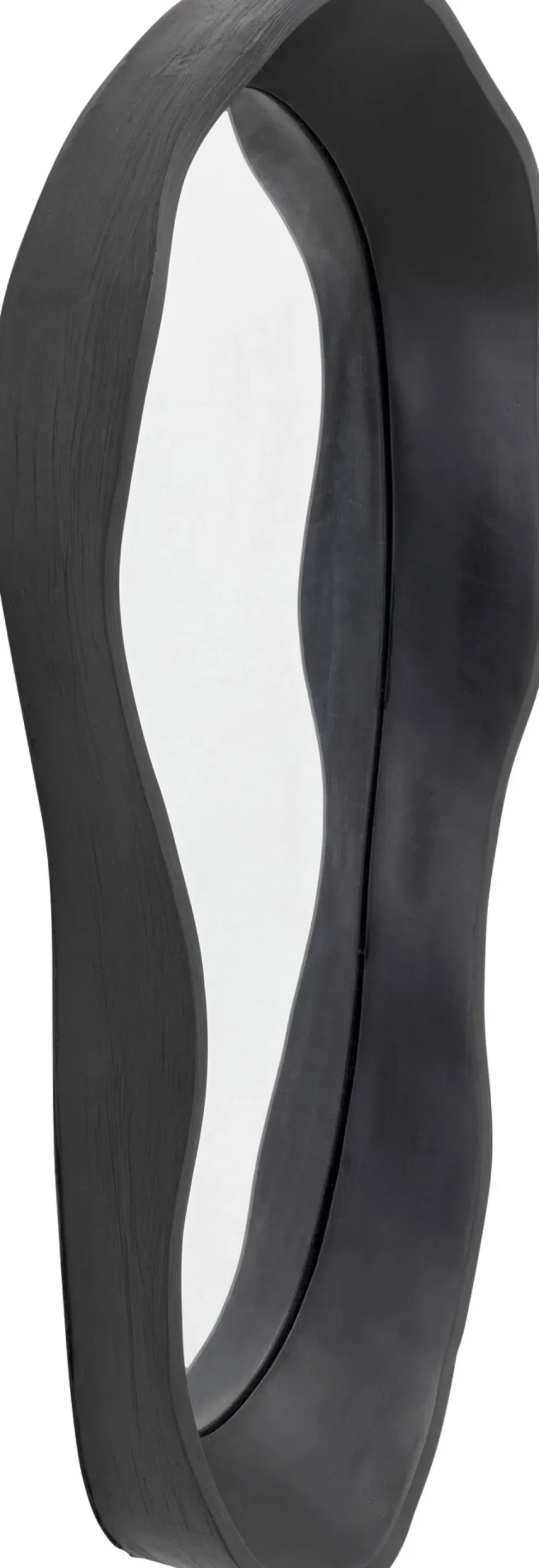 Wandspiegel Dynamic Schwarz 29x61cm