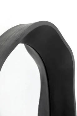 Wandspiegel Dynamic Schwarz 29x61cm