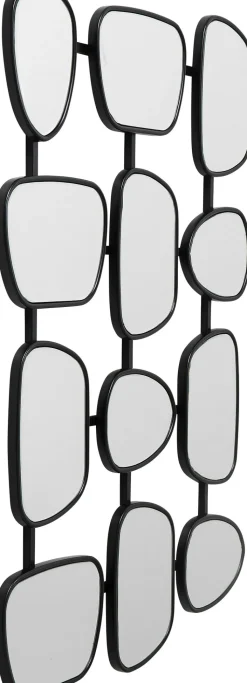 Wandspiegel Nastro Schwarz 80x114cm