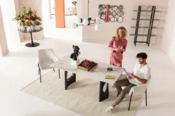 Wandspiegel Nastro Schwarz 80x114cm