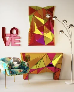 Wandspiegel Prisma Colore 80x120cm