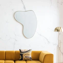 Wandspiegel Shape Brass 110x120cm