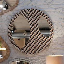 Wandspiegel Tahiti Ø67cm