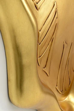 Wanduhr Big Drop Gold 92x127cm