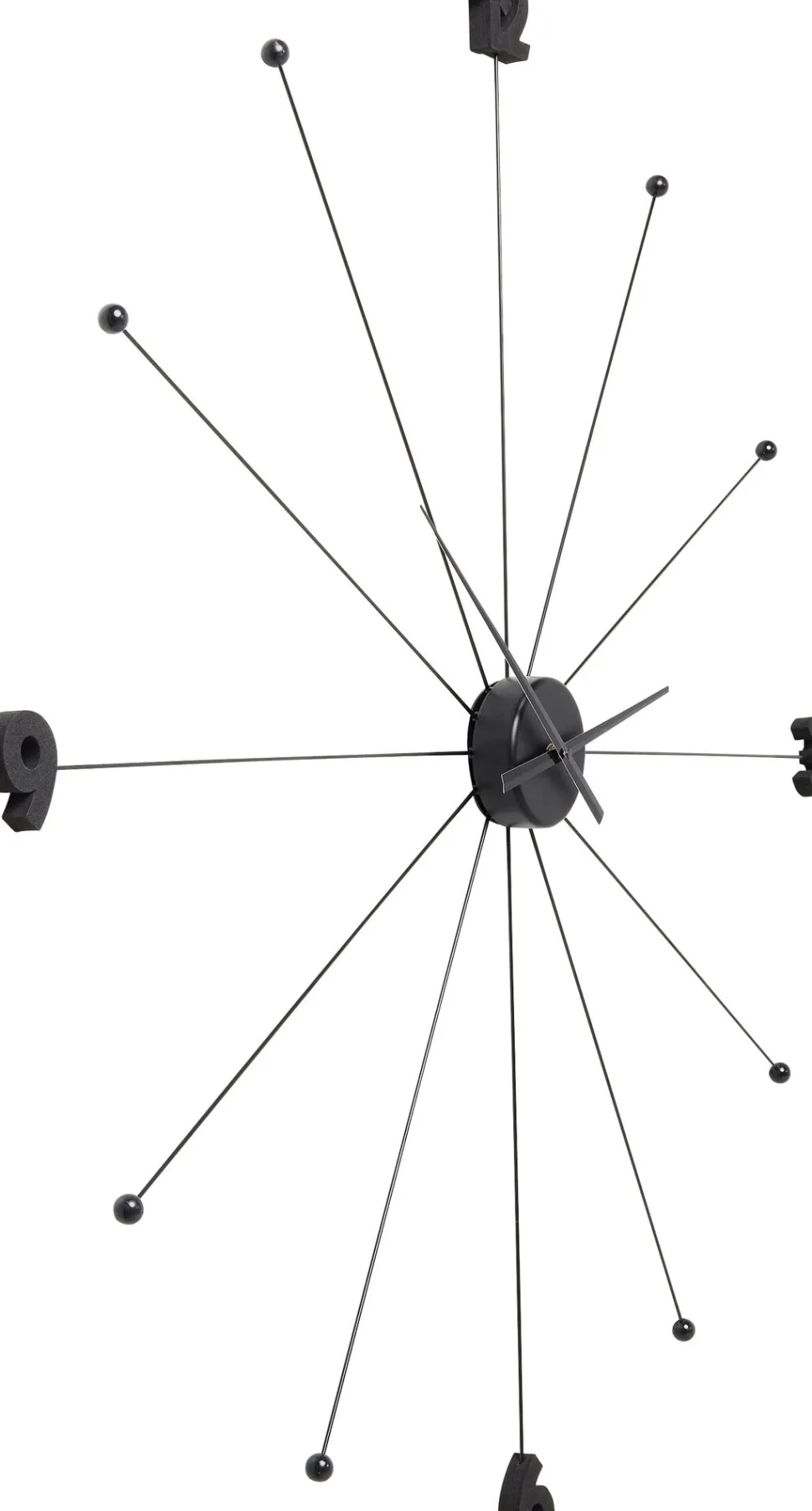 Wanduhr Like Umbrella Black