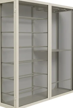 Wandweinregal Porto Greige 75x80cm