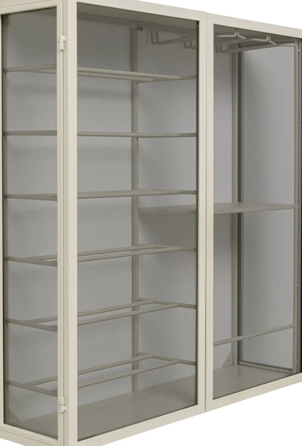 Wandweinregal Porto Greige 75x80cm