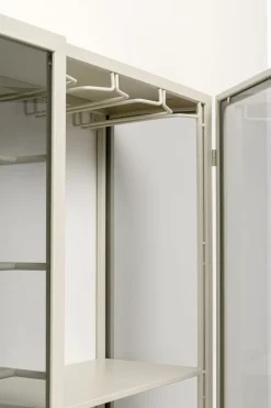 Wandweinregal Porto Greige 75x80cm