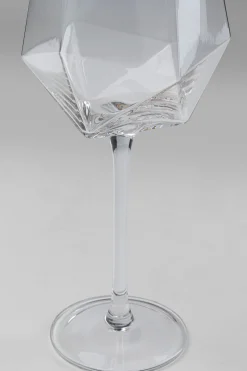 Weinglas Diamond Gold Rim