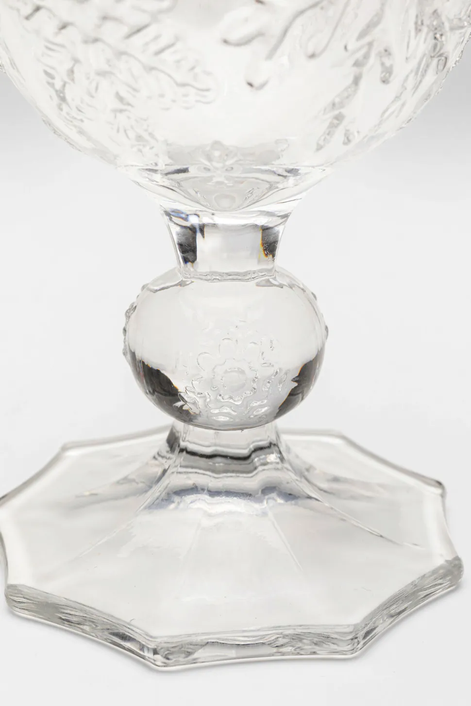 Weinglas Ice Flowers Klar