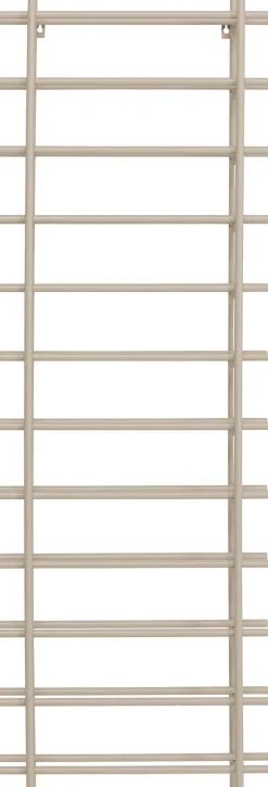 Weinregal Cape Town Hellgrau 45x136cm