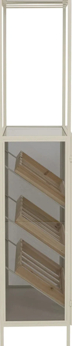 Weinregal Porto Bar Greige 60x170cm