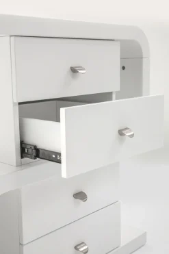 White Club Schreibtisch Snake 150x70cm