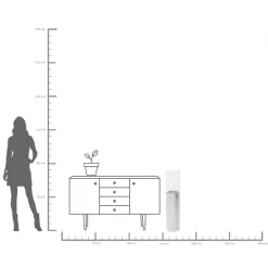 Windlicht Casablanca Alu 90cm