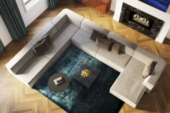 Wohnlandschaft Infinity Miami Grau